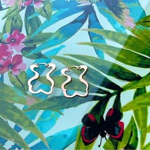 Tous Siluet hoop in rose vermeil